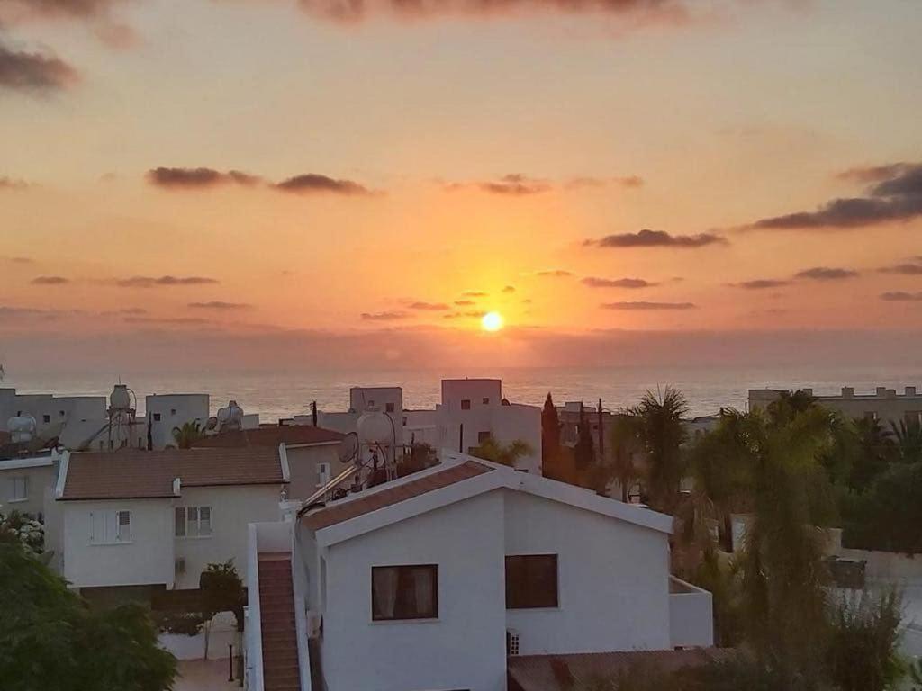 260 M To Beach, Sea&Sunset View Terrasa Klorakas Екстер'єр фото